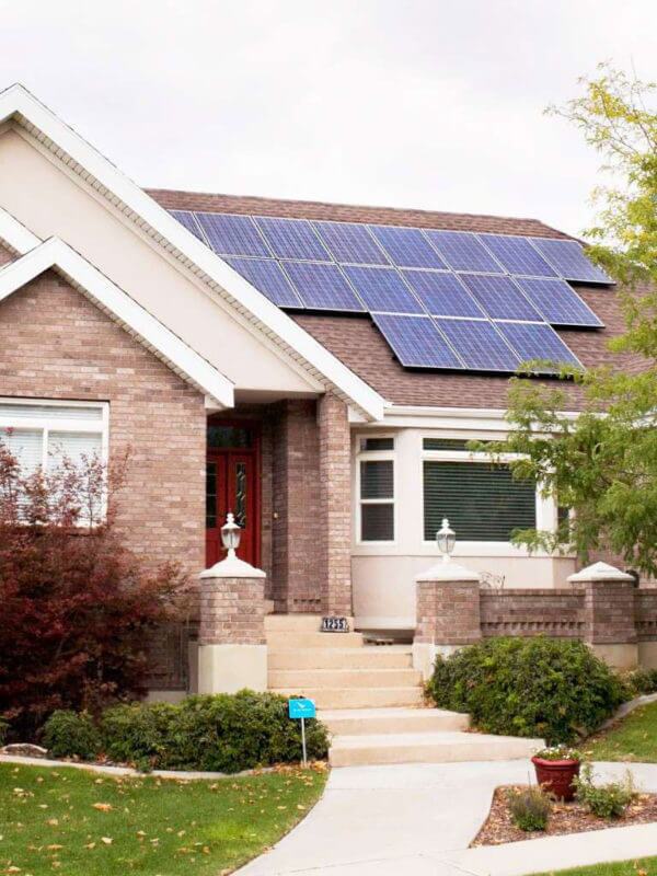 residential solar installation