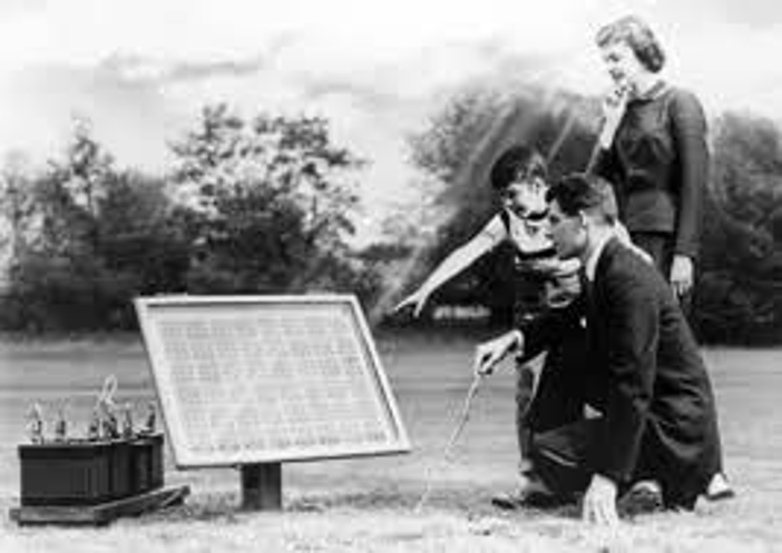 old solar panels