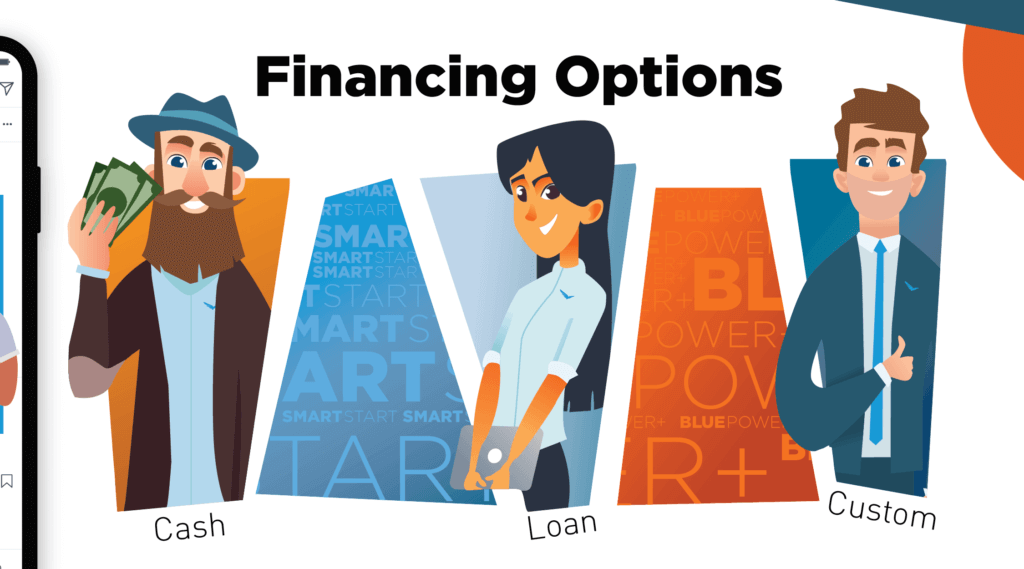 Going Solar in Four Easy Steps_Financing Options solar financing options