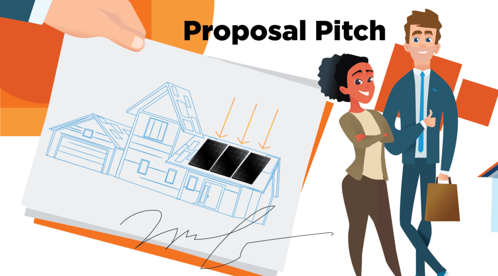 Going Solar in Four Easy Steps_Proposal Pitch blue raven solar custom proposal