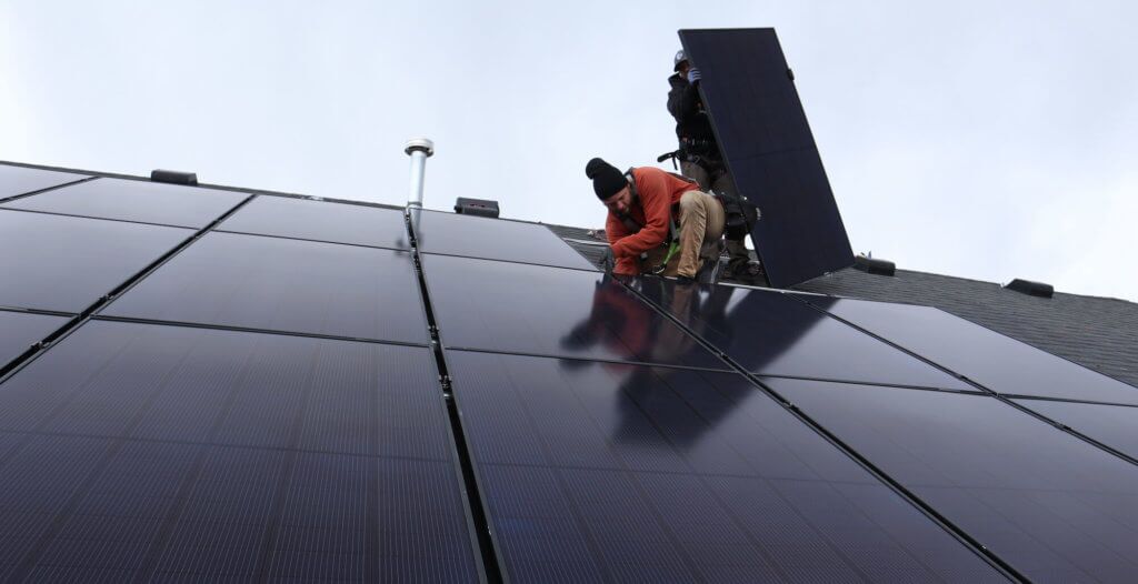 solar panel installation
