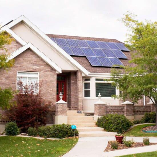 residential solar installation
