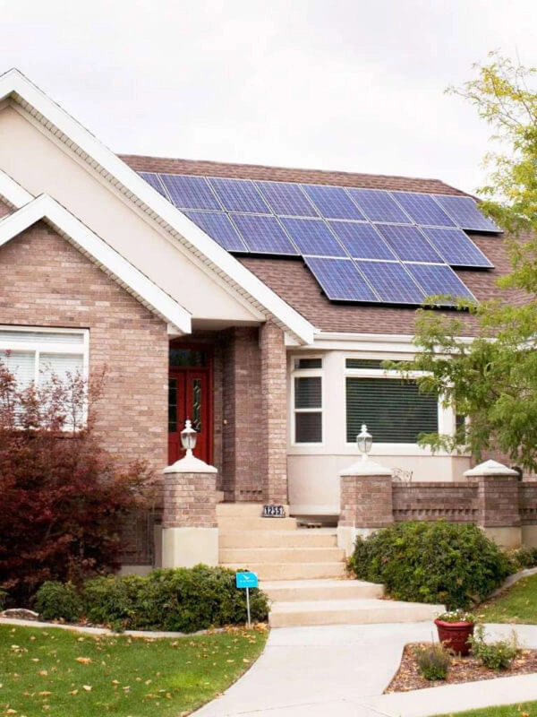 residential solar installation