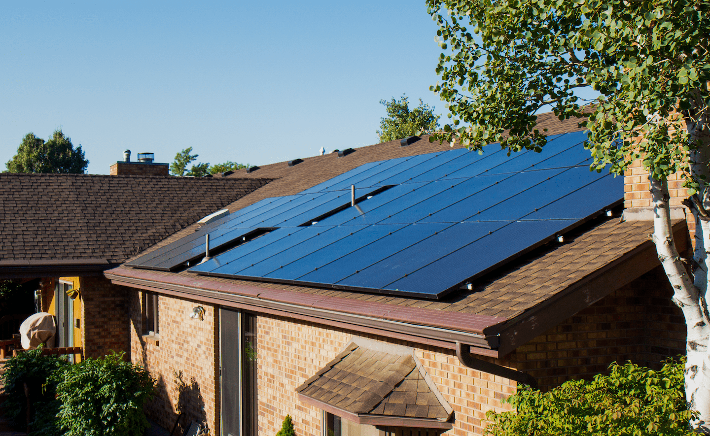 solar panel roofing
