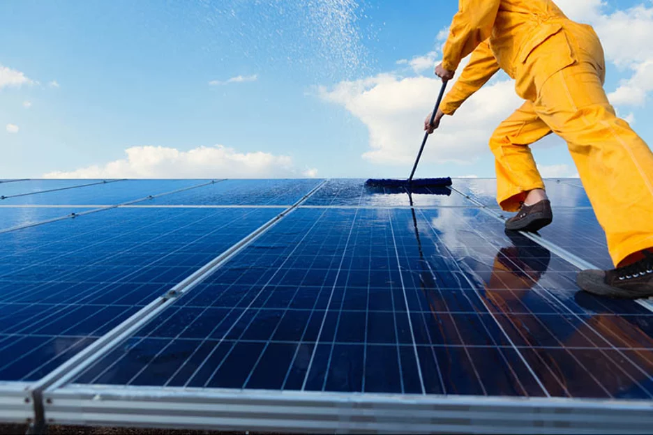 panelcleaning cleaning solar panels