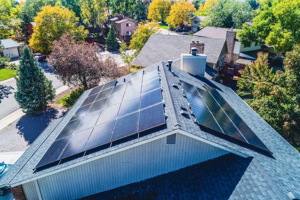 solar panel roofing