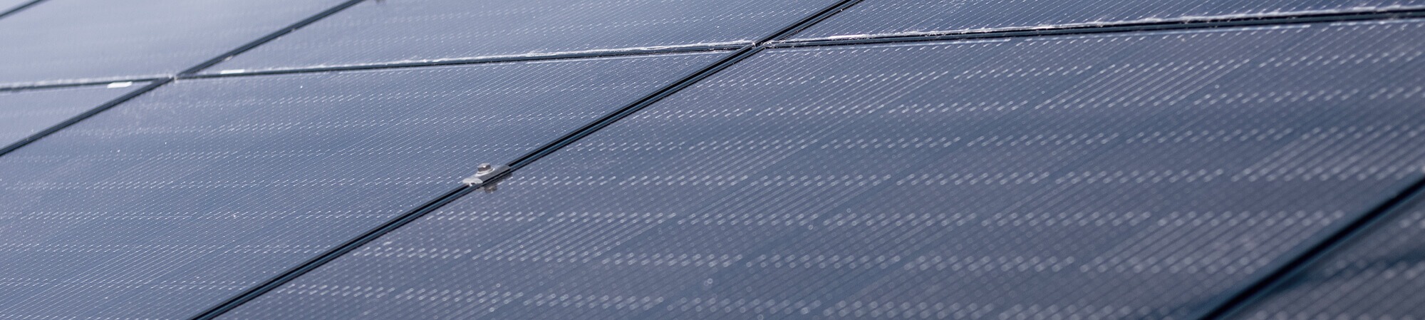 Custom 8 panel solar system, mounted on a roof