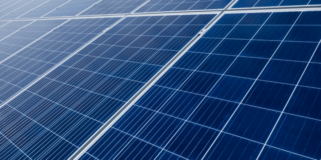 Are Black and Blue the Only Solar Panel Color Options-02 Blue polycrystalline solar panels with silver frames