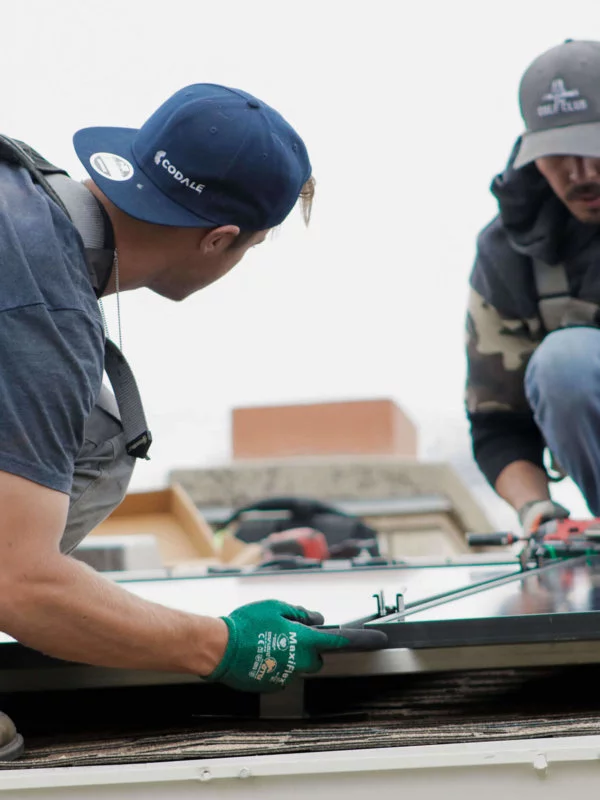 solar panel installation