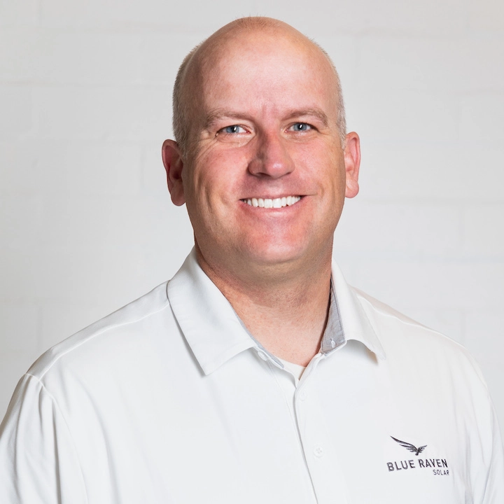 MIchael, head of finance at blue raven solar