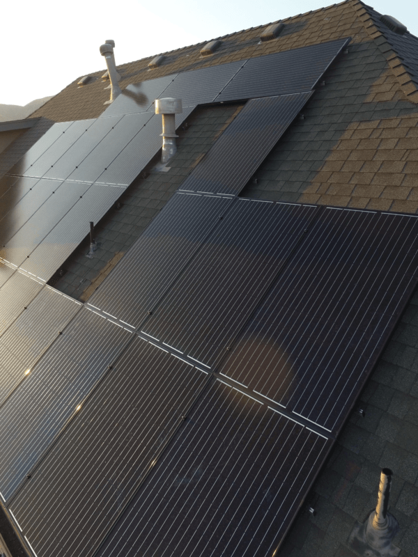 solar panel roofing