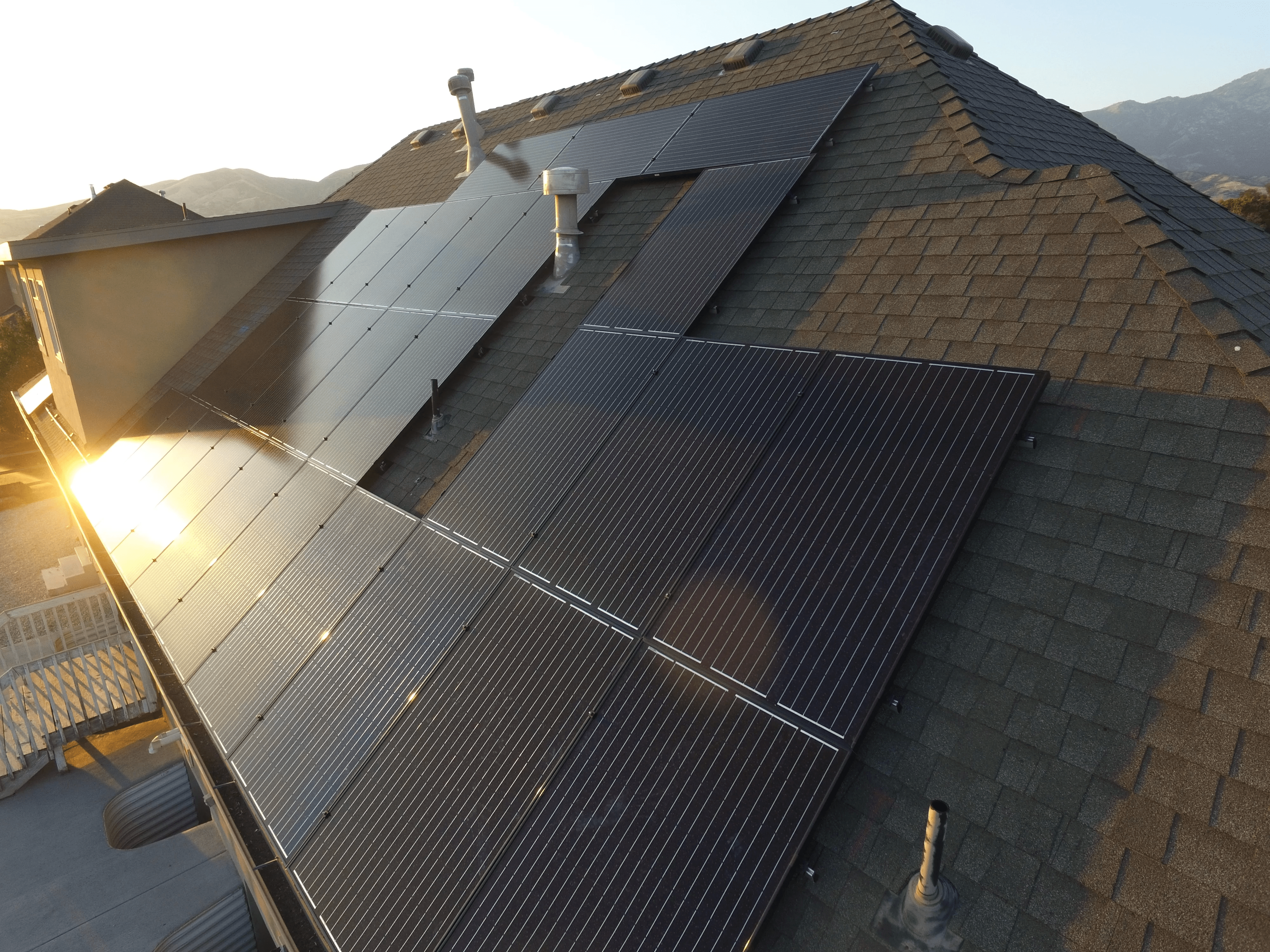 solar panel roofing