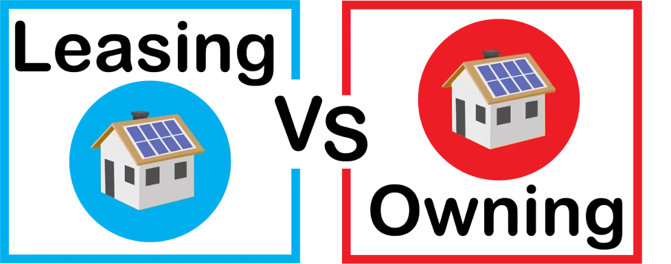 leasing vs owning solar panels