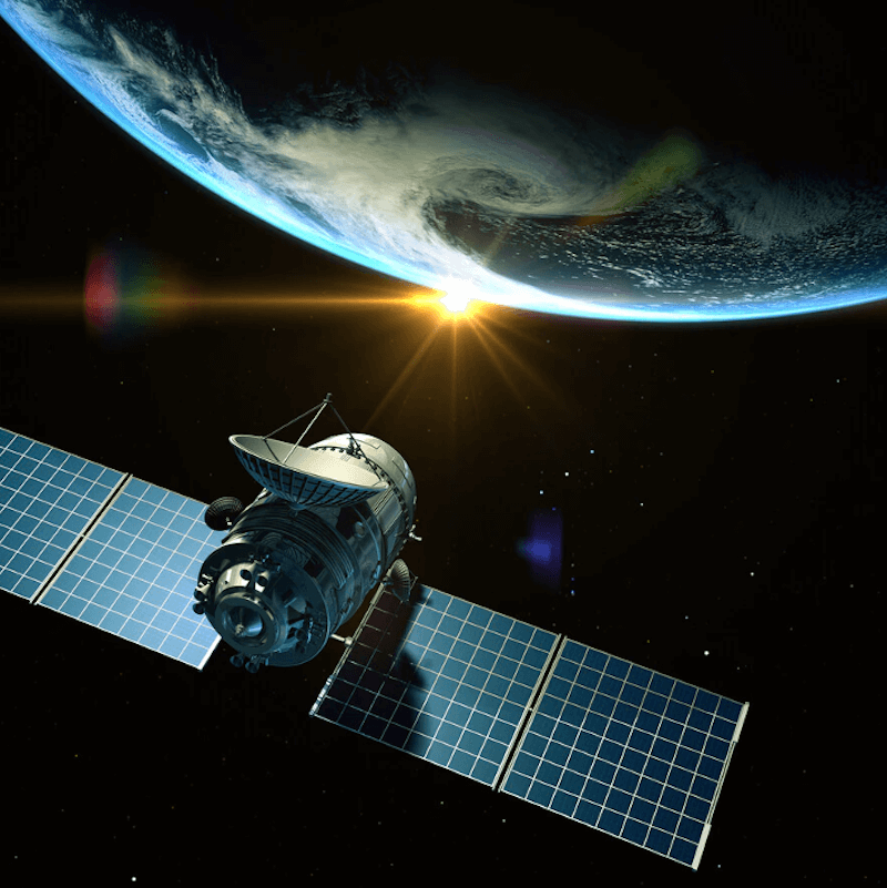 solar powered satellite