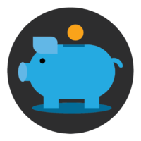 Piggy Bank Bubble-03 savings